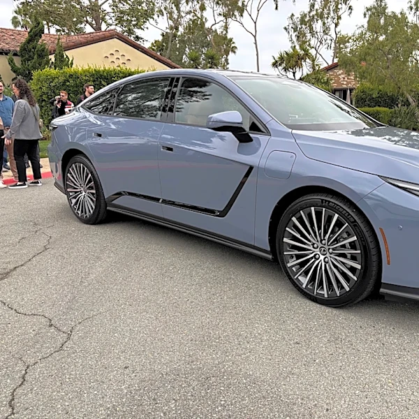 2026 Lexus ES EV costs less than the hybrid. Yes, really.