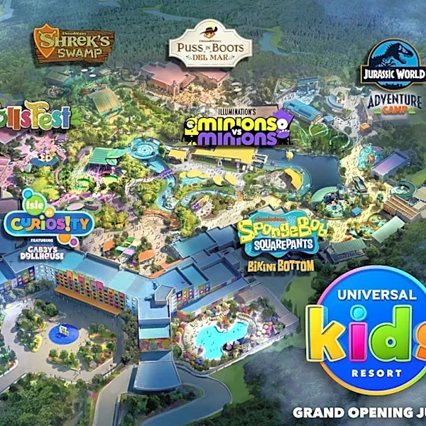 SpongeBob, Shrek and Minions are getting a new theme park this summer