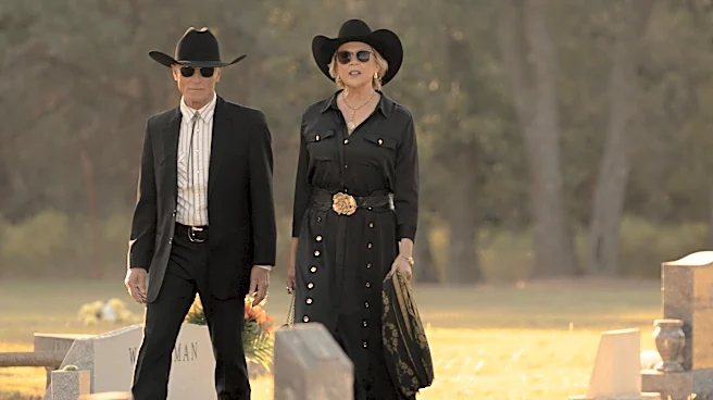 'Dutton Ranch's Ed Harris, Annette Bening get personal in exclusive scene