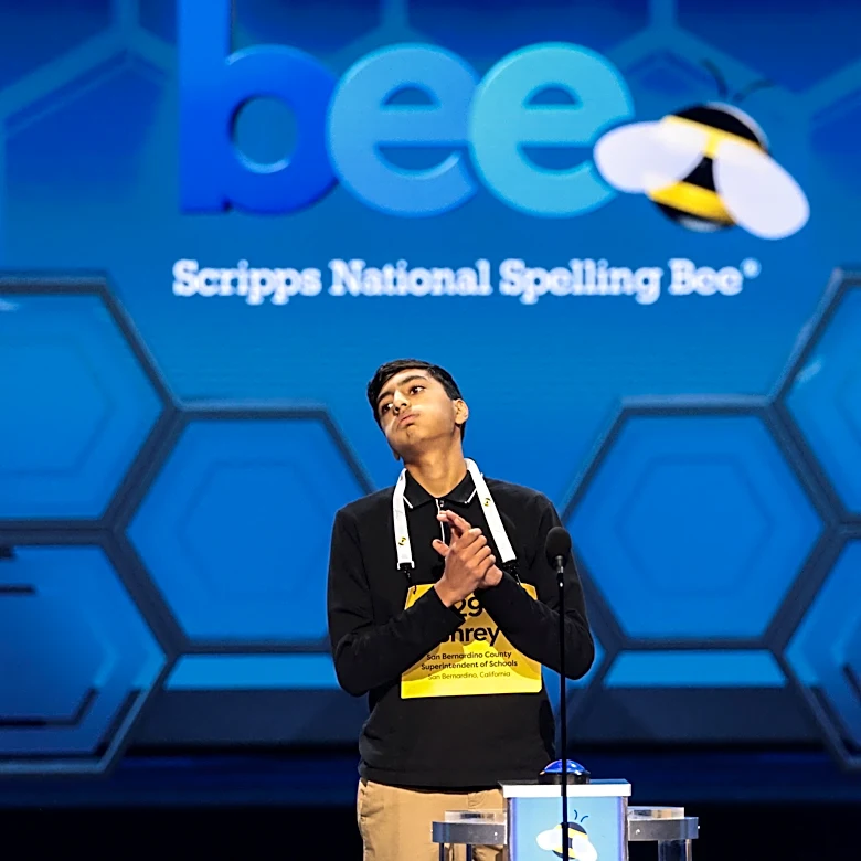 Shrey Parikh crowned winner of 2026 Scripps National Spelling Bee