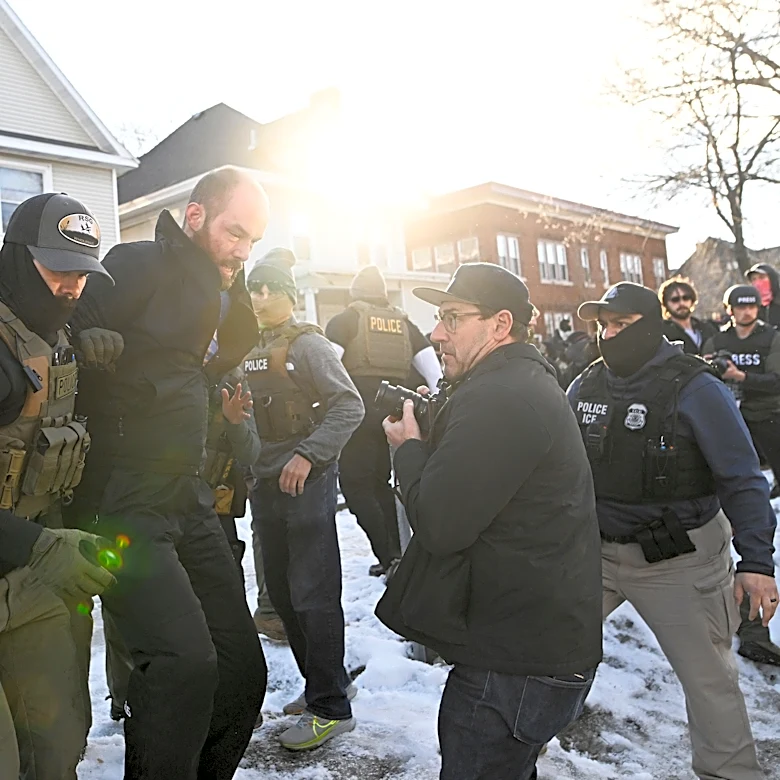 ICE officer arrested for allegedly shooting Minnesota man through front door
