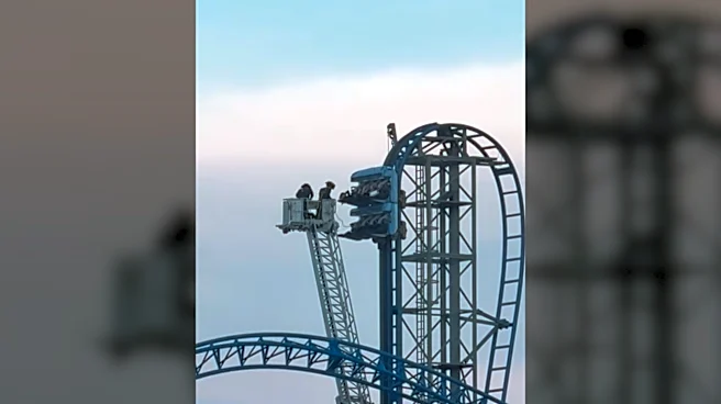 Video shows terrifying moment riders got stuck on Texas roller coaster
