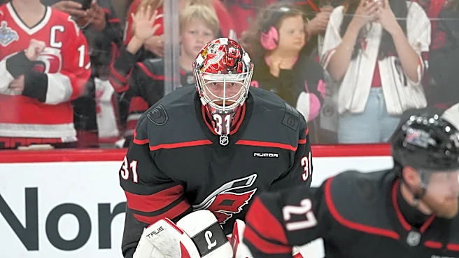 Hurricanes goalie Frederik Andersen wins Game 5 while mourning Claude Lemieux