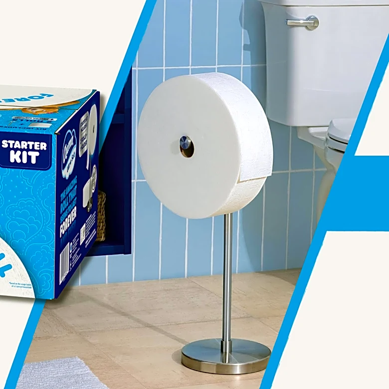 The funny under $20 Charmin Forever Roll Kit dad will use every day