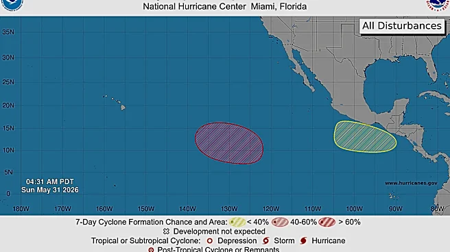 Hurricane forecasters identify second possible storm in Pacific