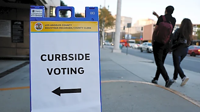 LA officials issue warning after vote center vandalism, burned ballots