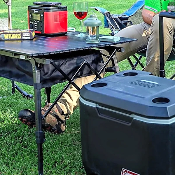 This $40 outdoor folding table is about to be your summer's MVP