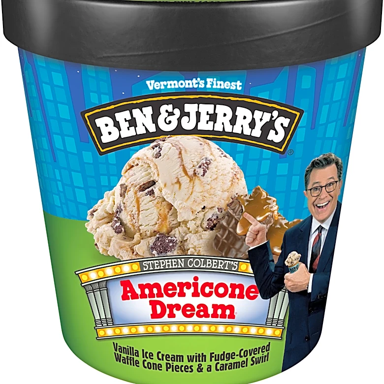 Ben & Jerry's reveals fate of Stephen Colbert ice cream