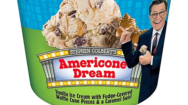 Ben & Jerry's reveals fate of Stephen Colbert ice cream
