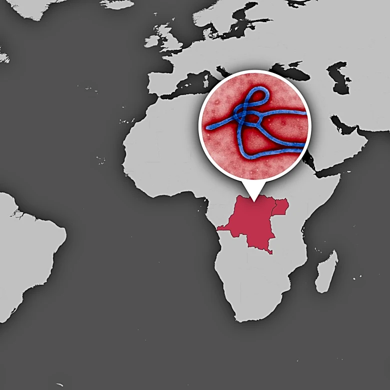 2026 Ebola outbreak: Maps track spread and global impact data of virus