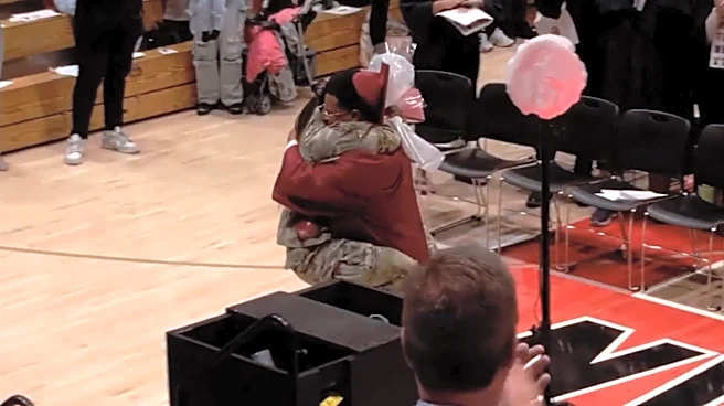 From deployment to diploma day, watch a sister's surprise steal the show