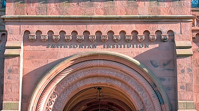 How was the America 250 exhibit at DC's Smithsonian Castle curated?