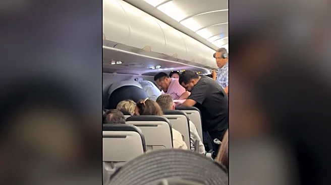 'Unruly passenger' chokes flight attendant, forces emergency landing