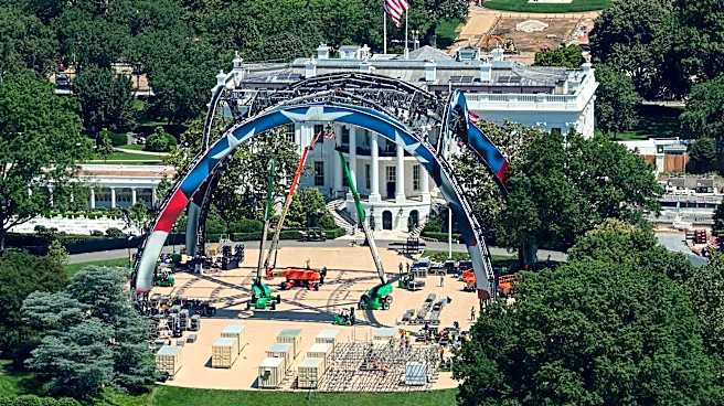 Trump says he may keep UFC arena on White House lawn permanently