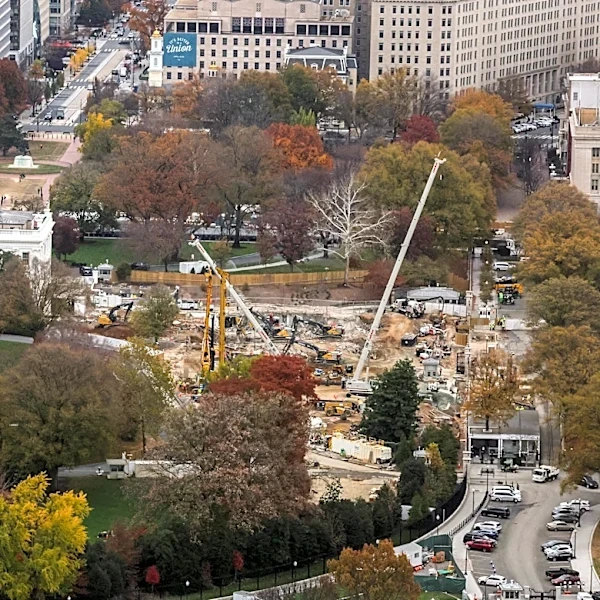See all of Trump's projects as White House construction continues
