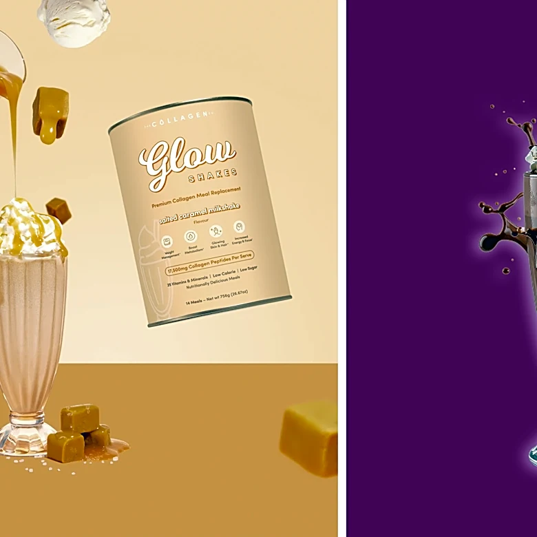 You could make a salted caramel milkshake with this collagen powder