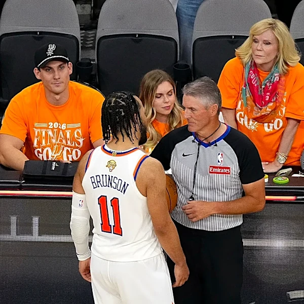 NBA investigating fans who targeted Jalen Brunson in Game 1, per report
