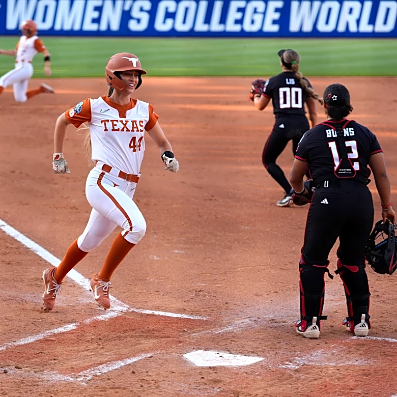 Texas softball vs Texas Tech start time, TV channel for Thursday's WCWS finals series game
