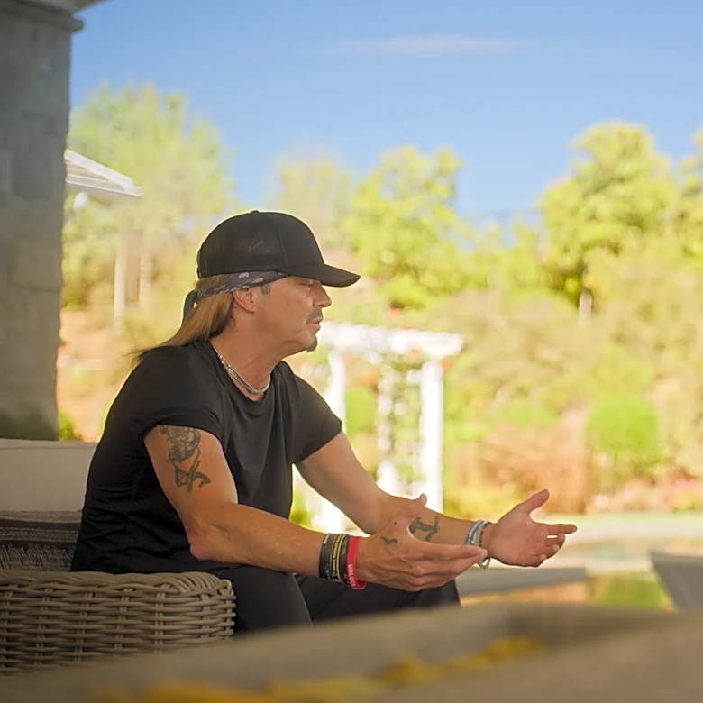 Did Bret Michaels really post on FeetFinder website? We asked him