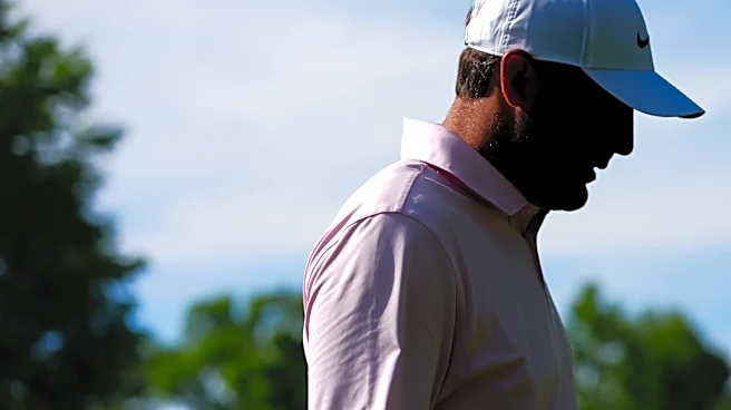 Scottie Scheffler does not hold back at caddie after water ball