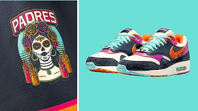The papel picado detail on these San Diego Padres City Connect Nikes is elite!