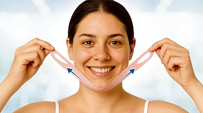 This jawline-lifting collagen mask is trending—and it's 45% off