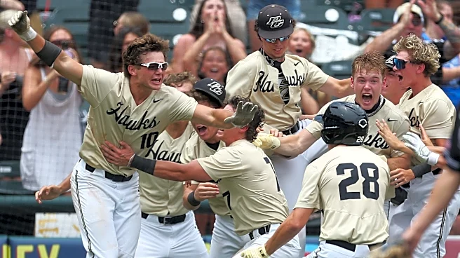 Texas high school baseball team wins UIL state title in wild walk-off