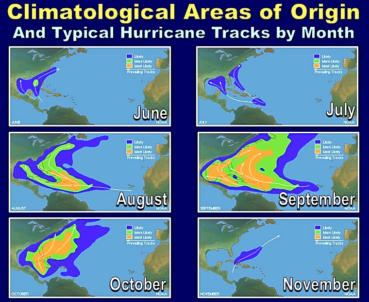 Hurricane season off to a quiet start in Atlantic. There's a catch.