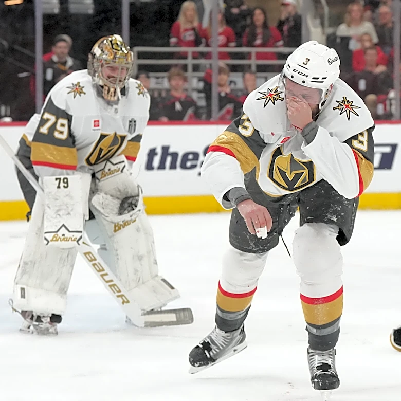 Brayden McNabb injury update: Golden Knights D in pregame warmups