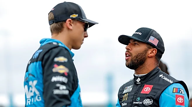 Bubba Wallace explains exchange with Carson Hocevar after Michigan race