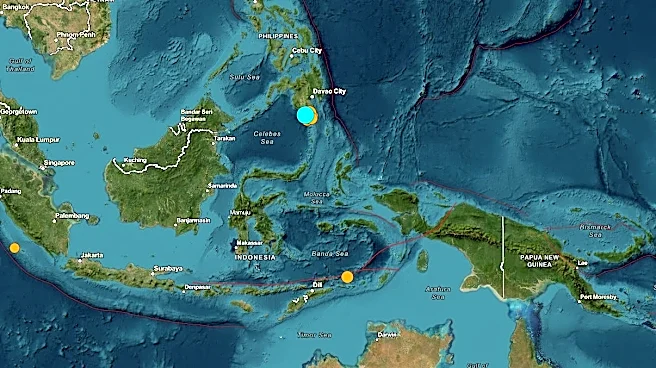 Magnitude 7.8 earthquake strikes southern Philippines