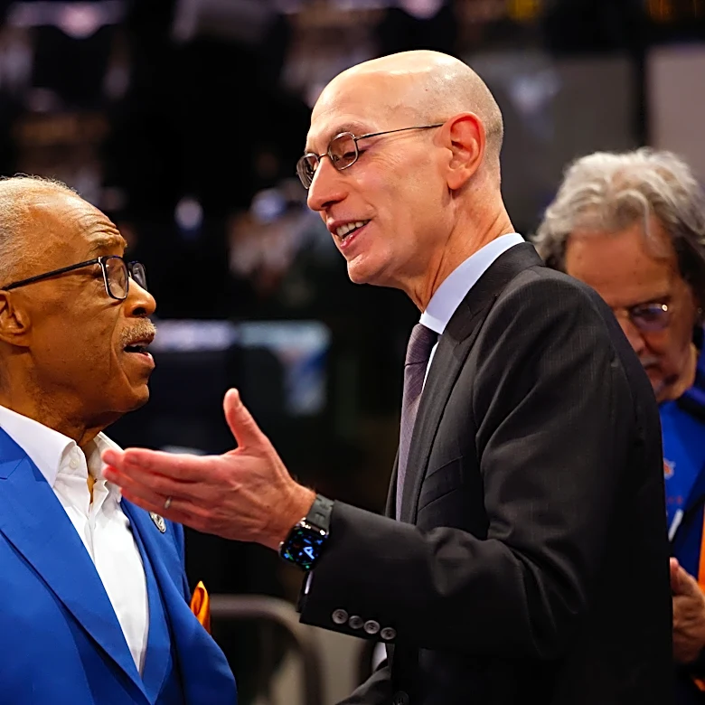 NBA's Adam Silver calls President Donald Trump 'genuine' New York Knicks fan
