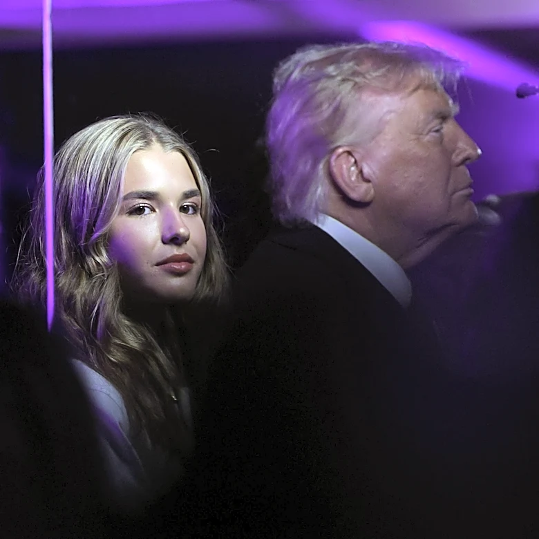 Who is sitting with President Trump at Knicks-Spurs NBA Finals game?