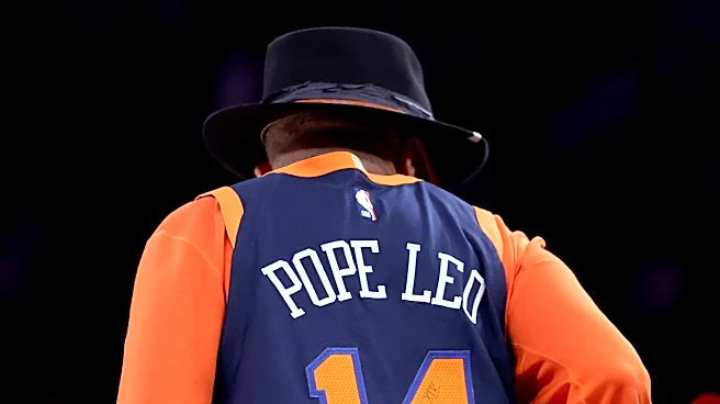 Spike Lee calls in heavenly help for Knicks NBA Finals run with Pope jersey