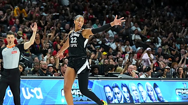 A'ja Wilson beats Diana Taurasi to 6,000 points for WNBA record in Aces win
