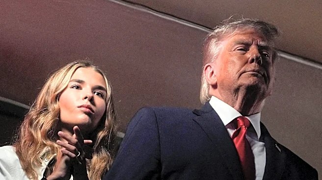 Kai Trump joins Donald Trump at NBA Finals game at MSG. See photos