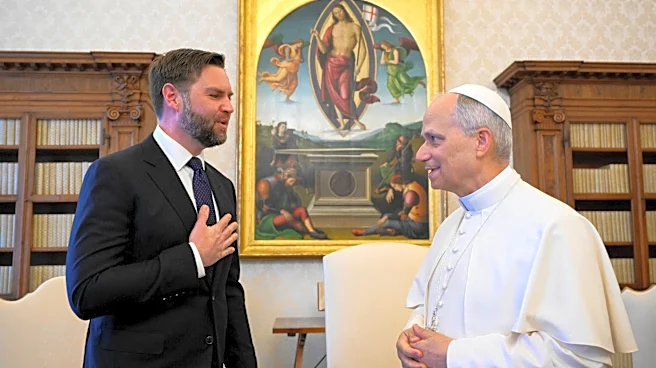 Exclusive: Vance welcomes Pope Leo's input amid Trump's feud with pontiff
