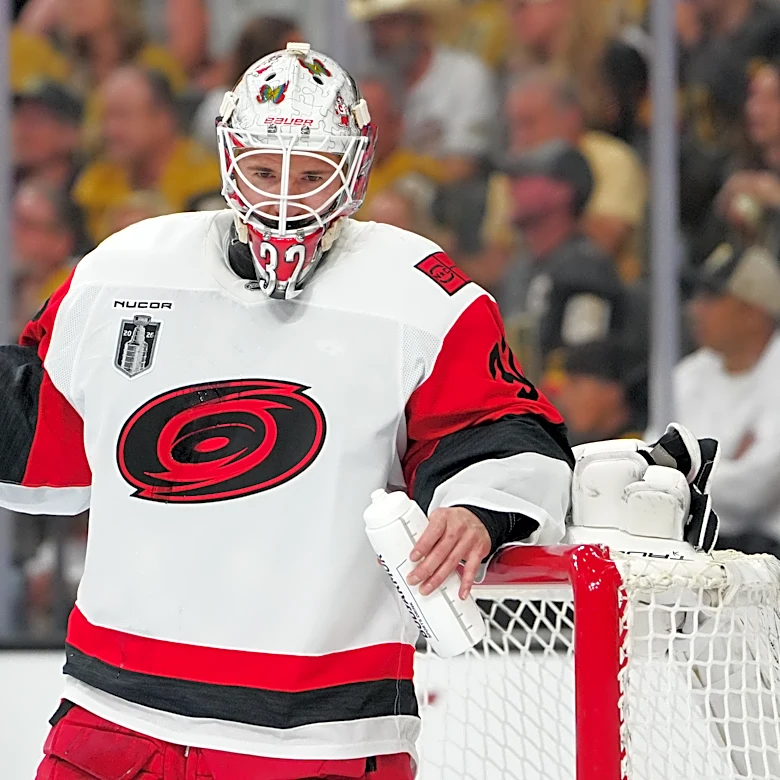 Brandon Bussi is Hurricanes' starting goalie for Game 4 vs. Golden Knights