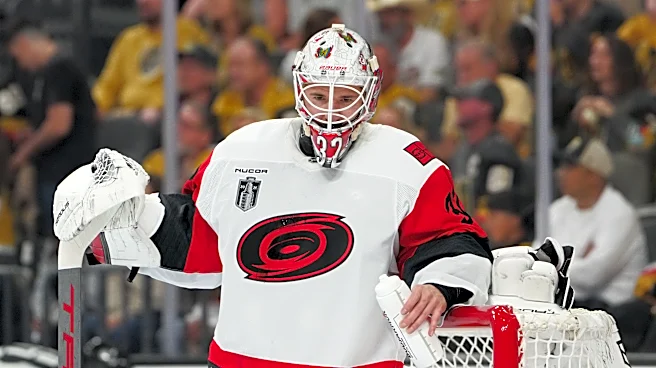 Brandon Bussi is Hurricanes' starting goalie for Game 4 vs. Golden Knights