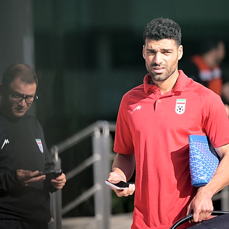 Iran forward on World Cup experience: 'Lot of tension right now'