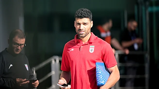 Iran forward on World Cup experience: 'Lot of tension right now'