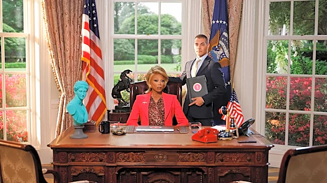 RuPaul says drag spoof 'Stop! That! Train!' is a 'political statement'