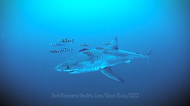 Watch 'insane' first great white shark sighting in Mediterranean Sea