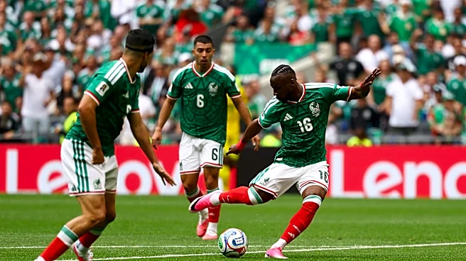 Watch Mexico's Julián Quiñones score first goal of World Cup in front of raucous crowd