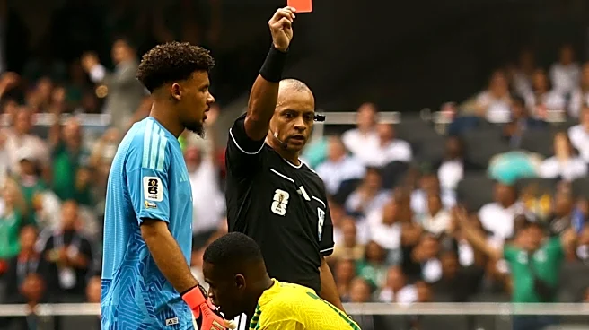 South African player given red card for DOGSO at World Cup. What does that mean?