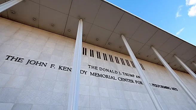 Trump appeals to keep name on Kennedy Center as judge's deadline nears