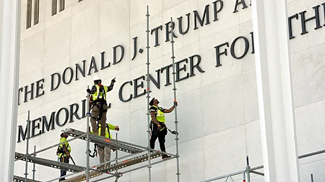 Trump's name removed from Kennedy Center in predawn operation