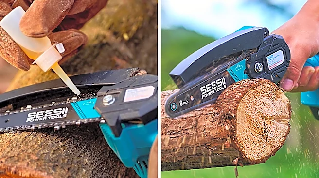 I can't stop talking about this mini chainsaw on sale for under $35