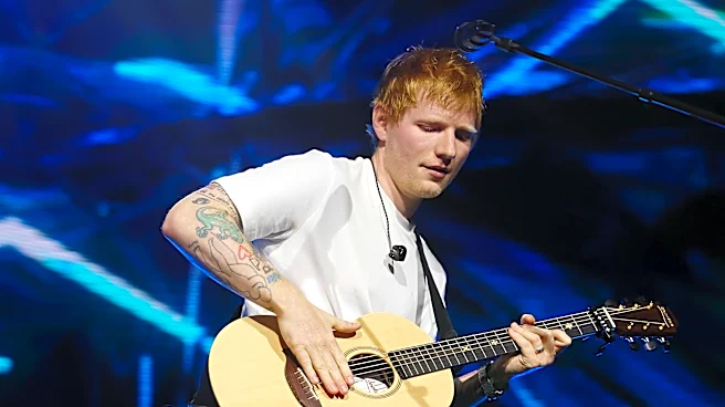 Ed Sheeran opens LOOP Tour, hints at break to do 'the dad thing'