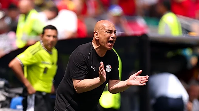 Watch: Egypt coach angrily hugs referee after missed call vs Belgium
